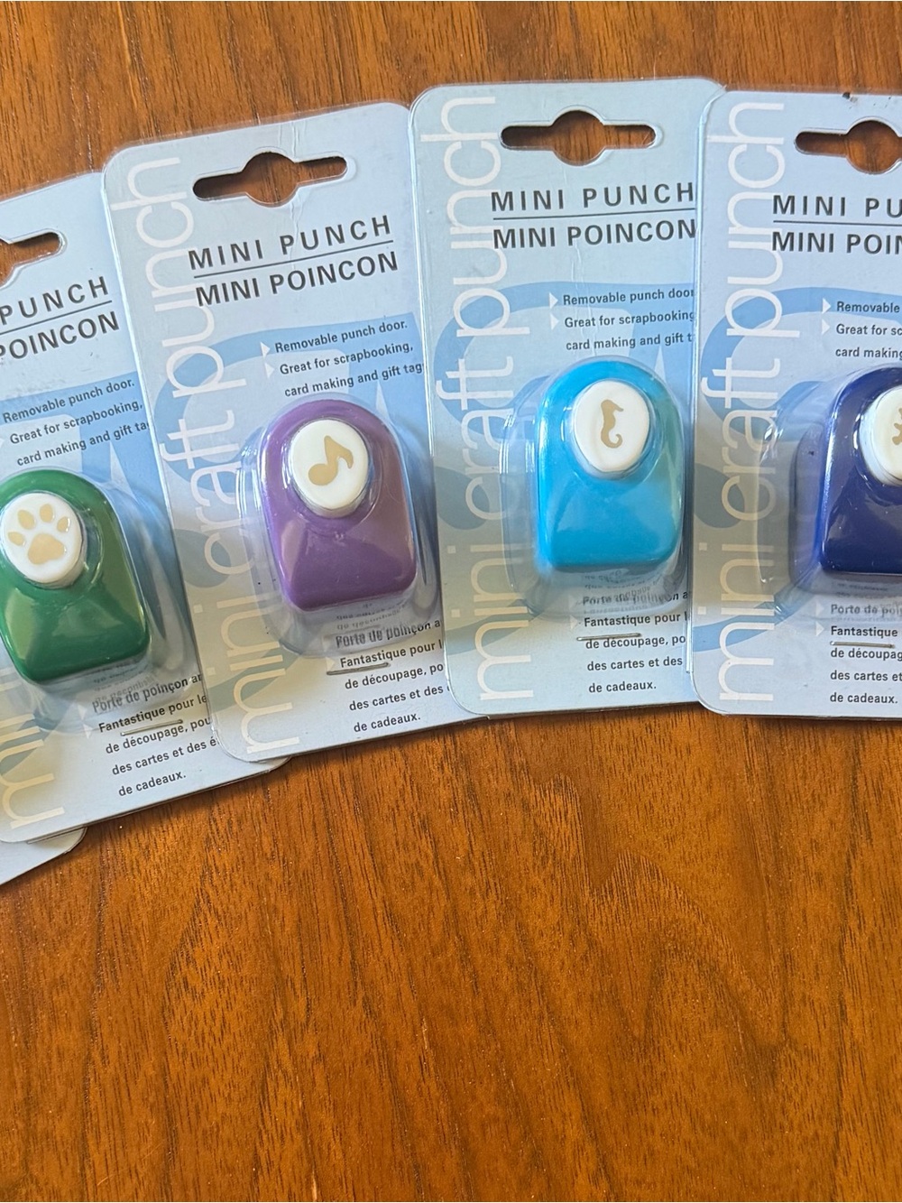 Mini Punch Craft Punch Set of 6